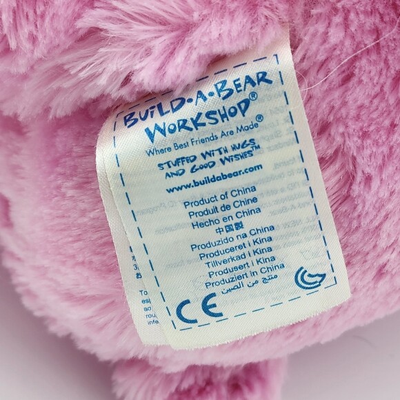 Build A Bear Disney Princess Pink Bear Plush Stuffed Animal BAB - Picture 10 of 12